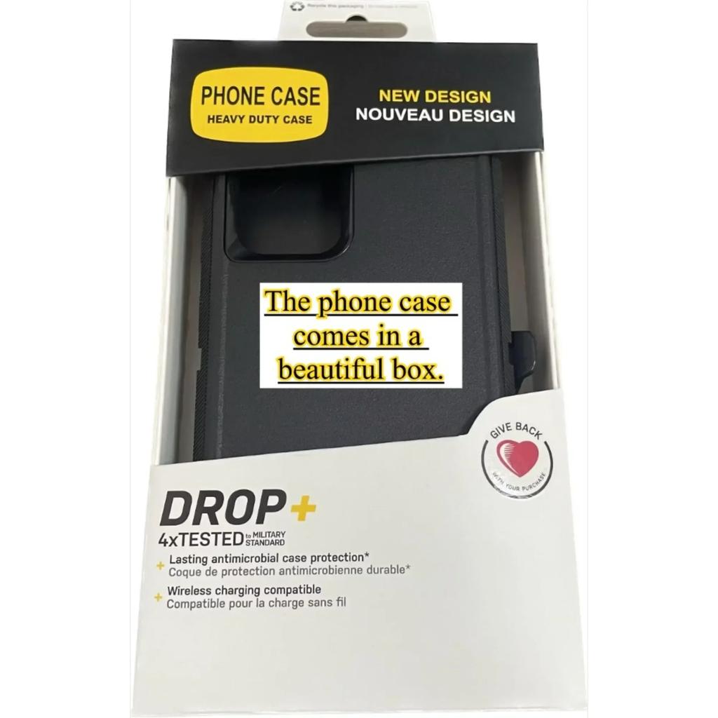 Противоударный чехол для телефона с коробкой для серии Samsung Galaxy S25 Ultra S24 S23 S22 S21 S20 Note 20 Plus Сверхпрочная военная защитная крышка Otter&Box