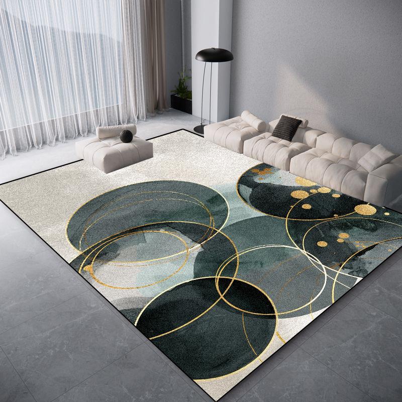 Modern Light Luxury Carpet Living Room Geometric Decoration Home Large Area Rugs 200x300 Bedroom Sofa Soft Non-slip Mat Washable