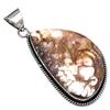Pendant Wild Horse Jasper Gemstone Handmade Silver Jewelry 2.25"