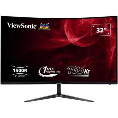 Изогнутый игровой монитор - VIEWSONIC - 32 - FHD - 180 Гц - VA-матрица - 1 мс - VX3218-PC-MHD