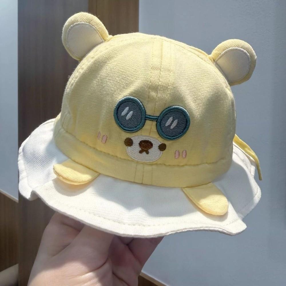 Soft Baby Hat Breathable Shade Hat Cute Children's Fishing Hat When Going Out