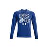Rival Letter Logo Print Training Crew Sweatshirt Men Sweatshirt Tech-Blue 1361561-432