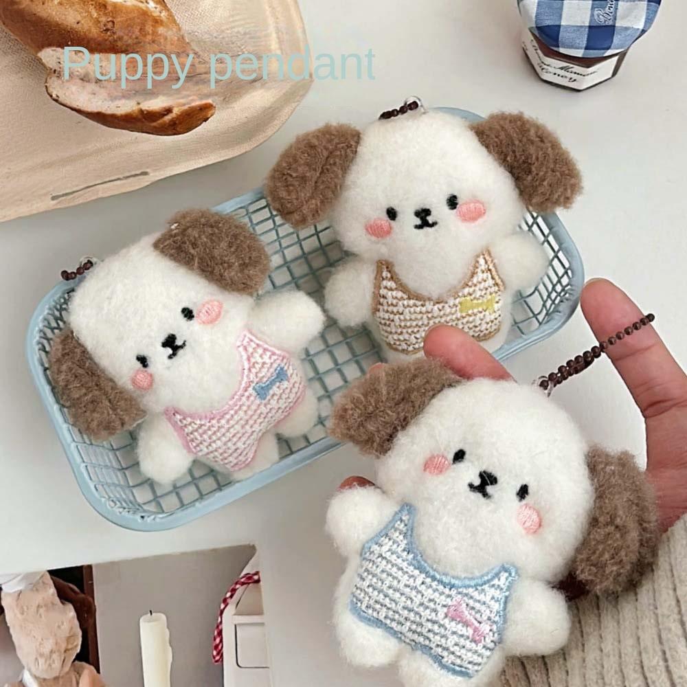 Ювелирные изделия Аксессуары Плюшевая собака Значок на лацкан Значок для собаки Маленький орнамент Сумка Подвеска Детские игрушки