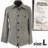 Made In Japan JOURNAL STANDARD Wool Jacket L Men Gray Blazer/Outer/Jumper(USED)
