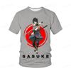 Naruto Breeze Adult Unisex Nine Tailed Demon Fox Kurama Printed T-shirt 3d