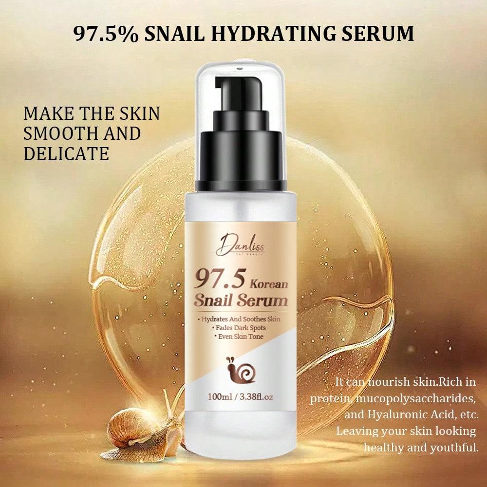 Pure Snail Essence Facial Serum Revitalizing Hydration Treatment for Healthy Skin