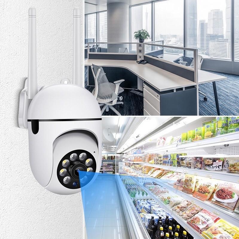 IP-камера Wi-Fi 200 Вт, 5 ГГц и 2,4 ГГц, HD 1080P, ИК, полноцветная, ночного видения, наружная беспроводная камера наблюдения, AI, отслеживание людей (1/2/4 шт.)