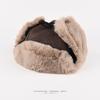 Hats Men's and Women's Autumn and Winter Hats, Fleece Thickened Warm Pilots, Outdoor Cold-proof Fur Ear Caps