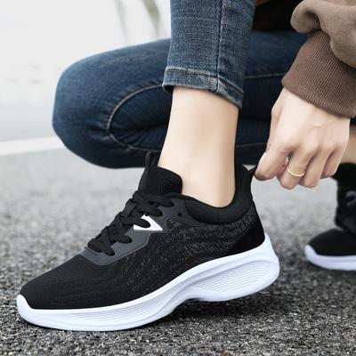 2025 Женские кроссовки для улицы, противоскользящие, для бега, летние дышащие спортивные туфли, женская повседневная обувь на мягкой подошве