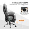 Office Chair with Massage Function, Ergonomic, 65x160x104cm, Grey