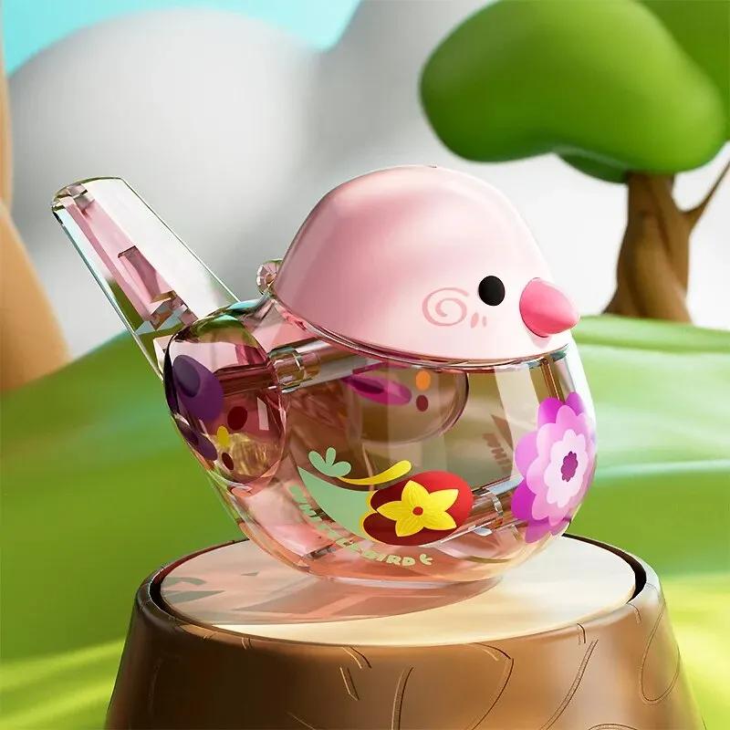 Bird Water Whistle ABS Material Colorful Bird Water Whistle Pipe Bird Pipe Funny Toy for Kids Birthdays Gifts Accessories