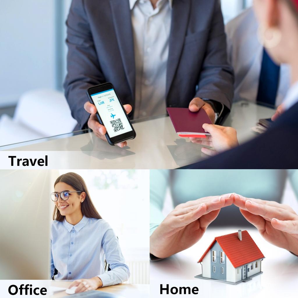 Small Fireproof Money Bag Fire and Water Resistant Expandable Document Bag Safe Storage Pouch