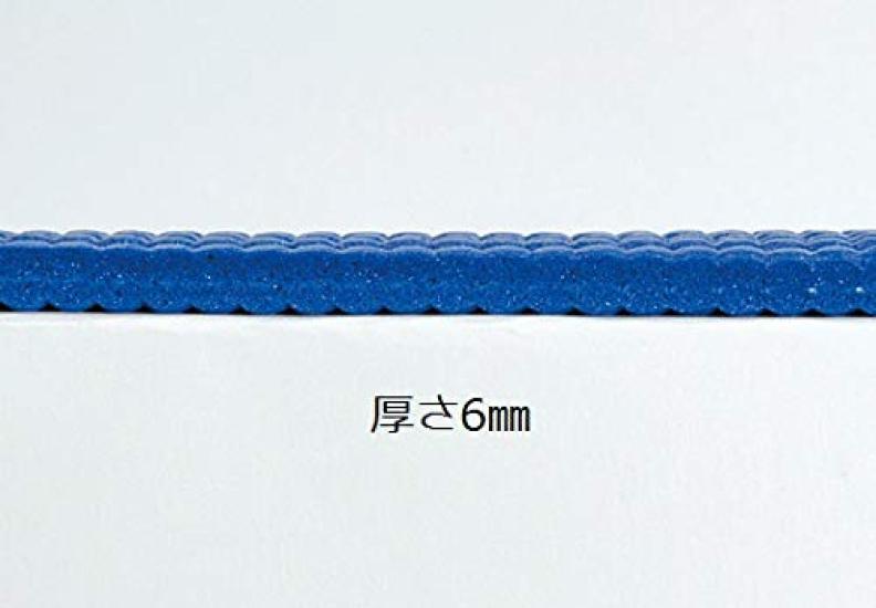 TOEI LIGHT Мат 61см Ширина x 174см Длина x H7162 Йога/Пилатес 6мм, 0.6см Толщина, Синий,
