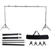 Photo Backdrop Stand Kit 2x3m Detachable Photo Studio Backdrop Support System for Live Streaming