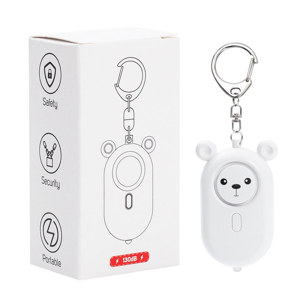 Светодиодная перезаряжаемая персональная уличная сигнализация с ночным предупреждающим светом для самозащиты ребенка