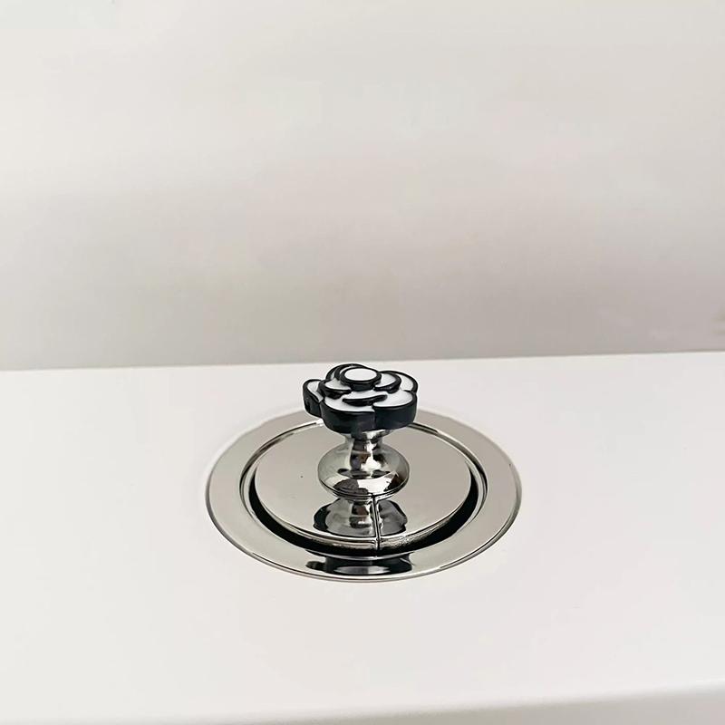 Кнопка туалетного пресса Flower Туалетный пресс Креативный Специальный Выключатель для сливного бака в ванной Аксессуары