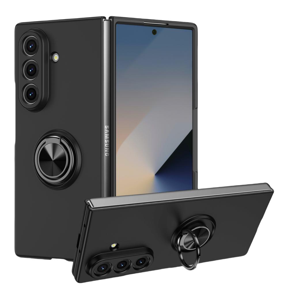 Чехол-подставка с кольцом для мобильного телефона для Samsung Galaxy Z Fold 7 5G Fold7 Fold 6 5 4 3 2 Fold6 Fold5 Fold4 Fold3 Fold2