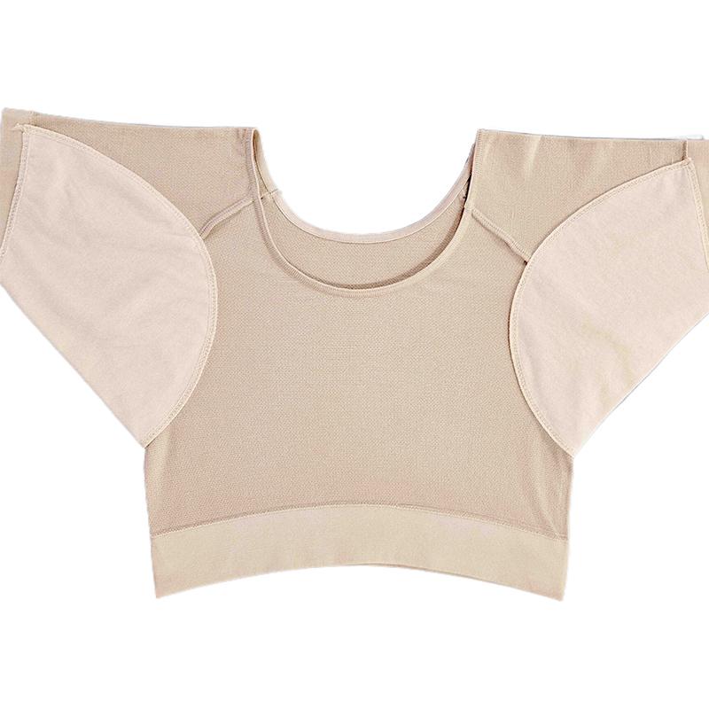 Дышащая одежда, впитывающая пот, ультратонкая сетчатая быстросохнущая майка-топ с обхватом груди, защита от пота, подмышечные прокладки от пота, футболка женская