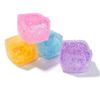 Textured Cube Crunchy Squeeze Toy Squishy Crunchy Slush Cube Squishy Toy  Sensory Play