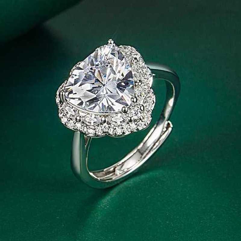 Sace Gems Классическое кольцо из медного сплава с цирконом, женские ювелирные изделия, свадебный подарок для вечеринки