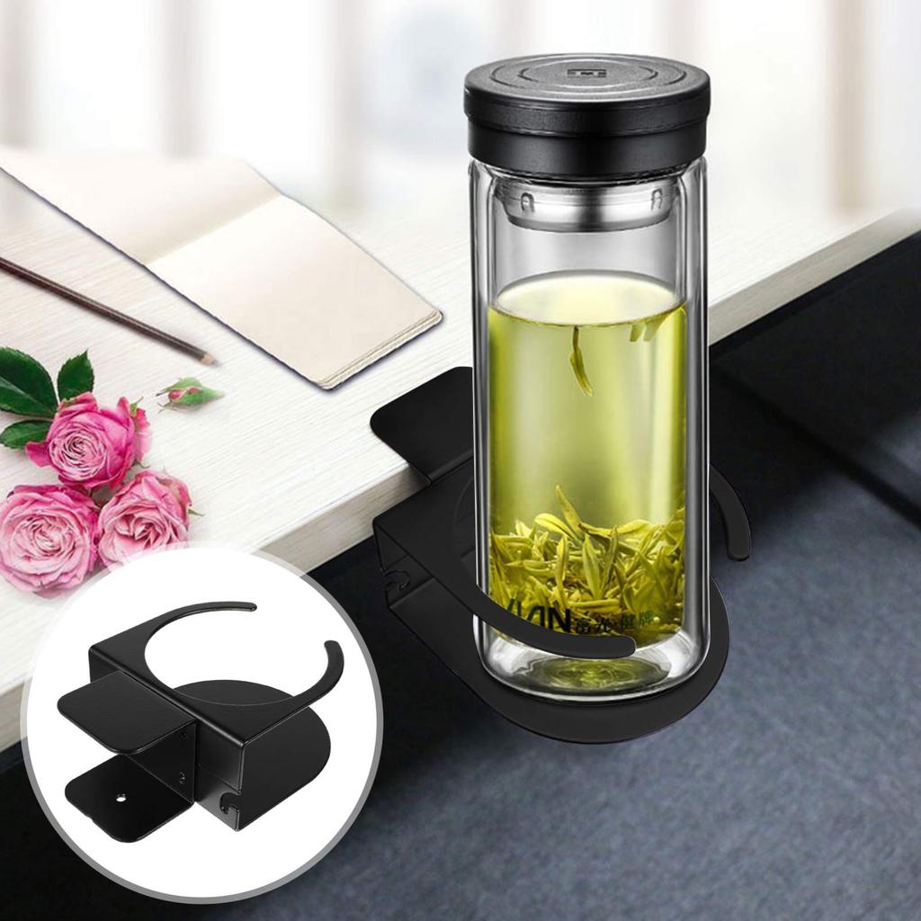 TOYMYTOY Drink Holder with Cup Durable and Convenient Storage Drink Can Be Stored Under a Desk Clip, Holder, Holder,