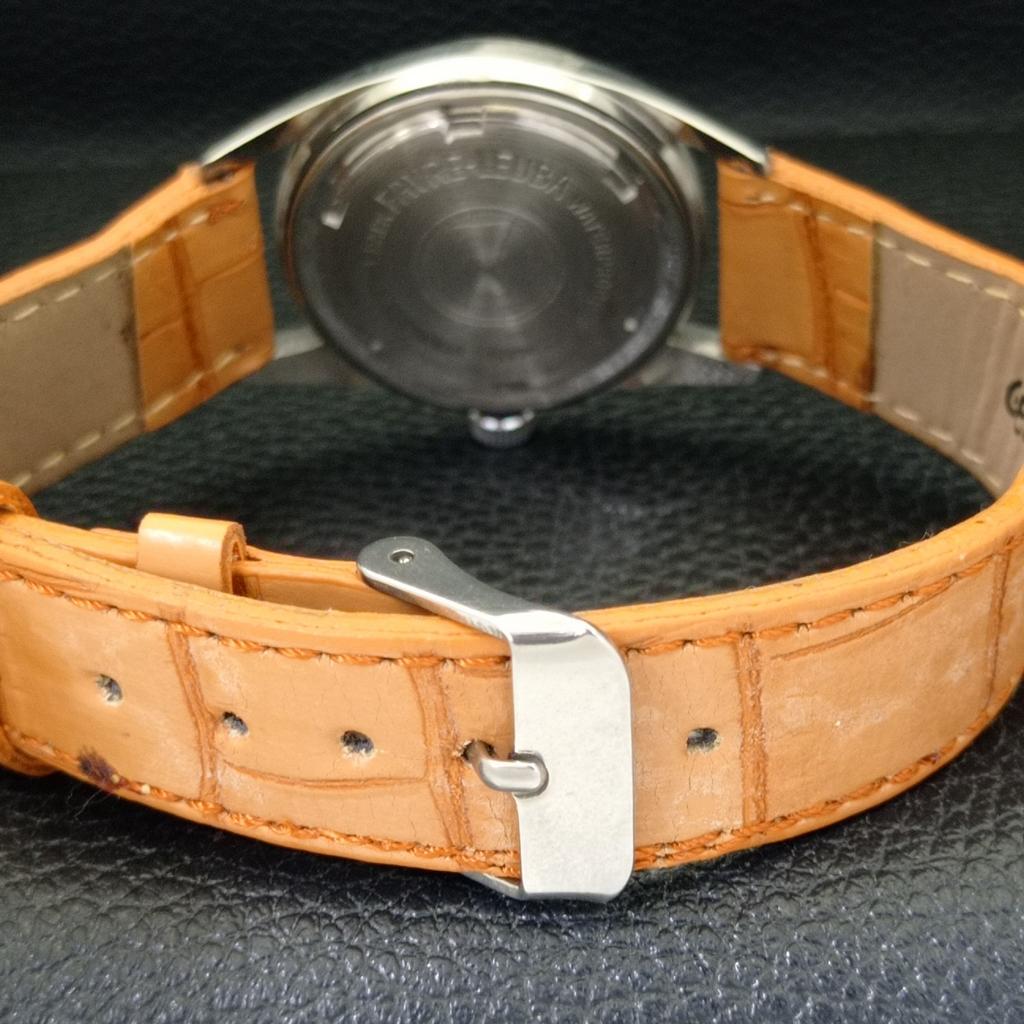 Б/У МУЖСКИЕ ШВЕЙЦАРСКИЕ ЧАСЫ FAVRE LEUBA SEA KING 253 С РУЧНЫМ ЗАВОДОМ И БЕЛЫМ ЦИФЕРБЛАТОМ A431416-2 R107-a431416