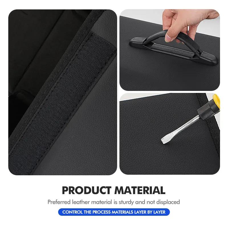 Car Trunk Leather Storage Box Foldable Auto Organizer Bag For Lexus F SPORT ES RX NX LS UX LM LX GX LC RZ IS CT GS RC HS SC LBX