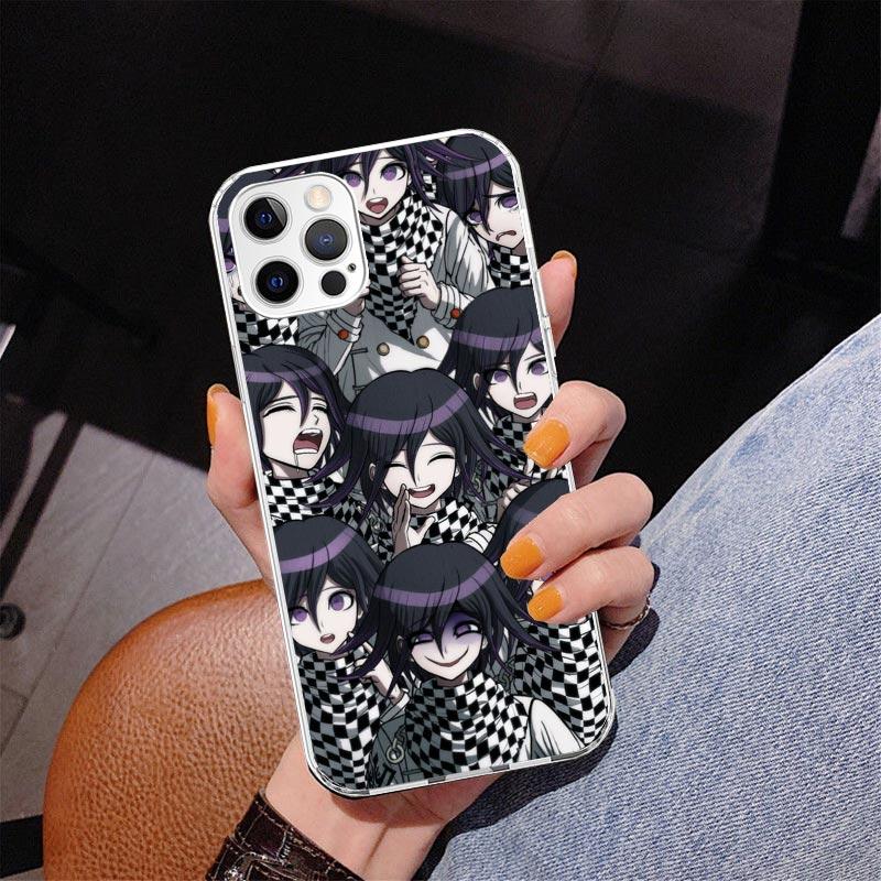 Чехол для телефона Danganronpa Kokichi Ouma для iPhone 17 Air 16 Pro Max 16E 15 + 14 Plus 11 12 13 Mini 7 8 SE Подарок Печатная крышка Fundas 1