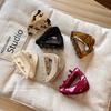 French Triangle Aectate Mini Hair Claw For Women Girls Sweet Hair Ornament Claw Clip Hair Clip Hairpin Hair Accessories