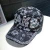 Bling Rhinestone Floral Lace Baseball Cap Sparkle Adjustable Trucker Hat for Women