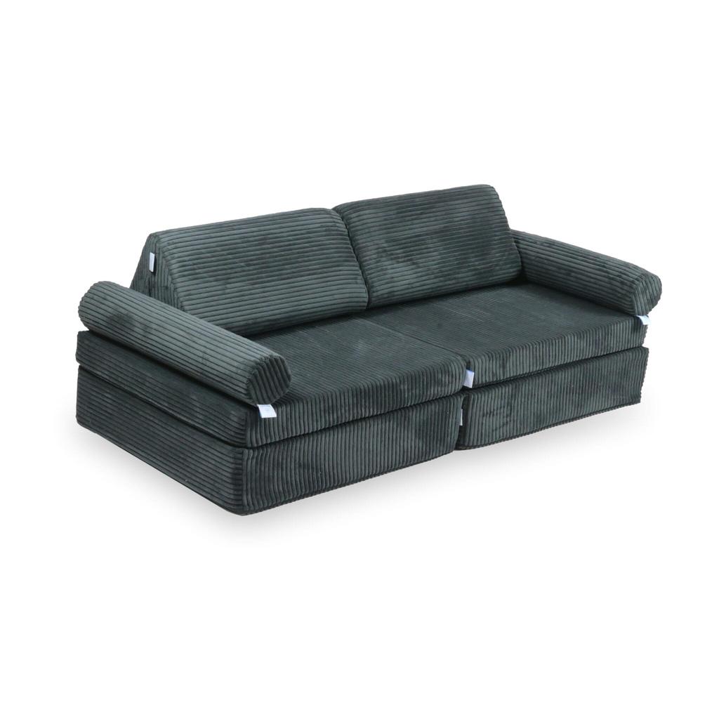 Montessori Comfort Mini Play Sofa Corduroy Graphite