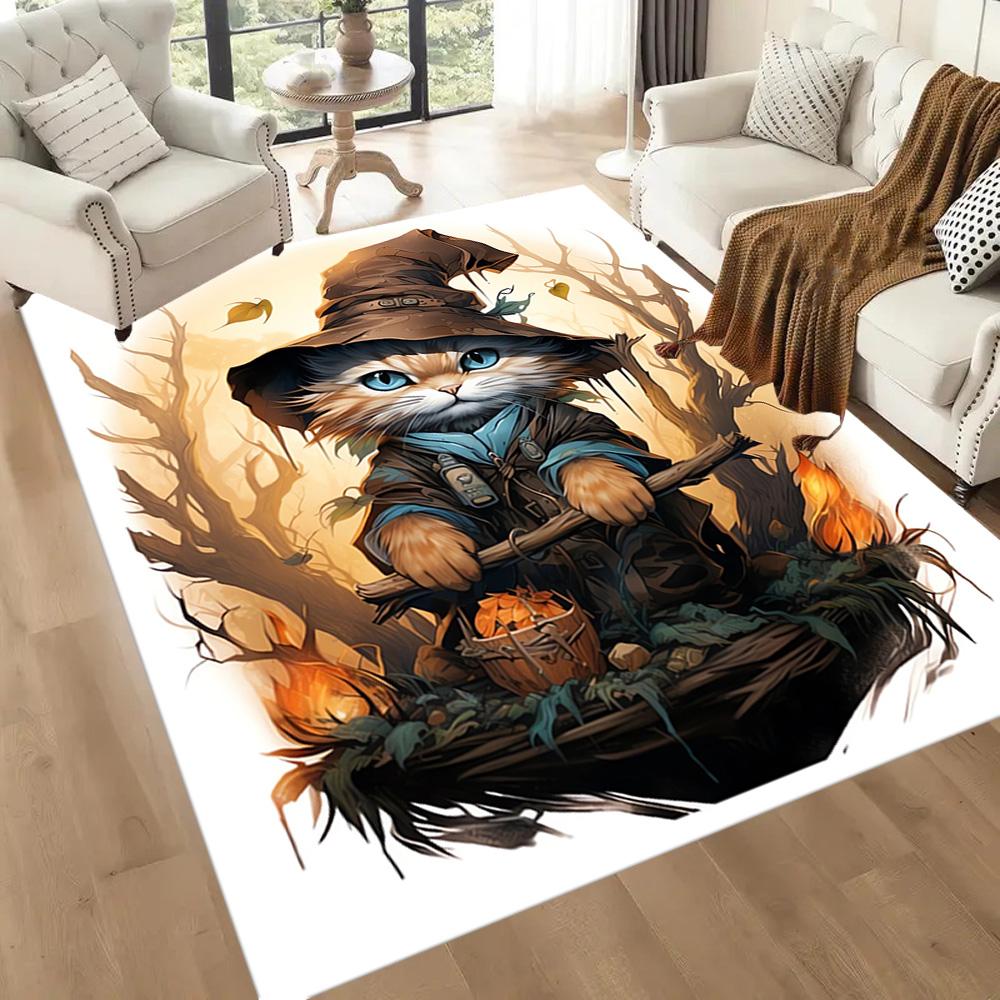 Cat Floor Mat Suitable for Dormitory Dining Room Study room Living Rooms Antislip Carpet Decorate Offices Wedding Party Gift