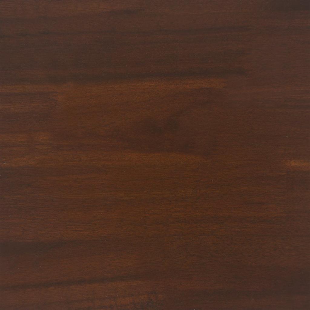 90 x 55 x 75 cm Solid Acacia Wood Dark Brown and Black