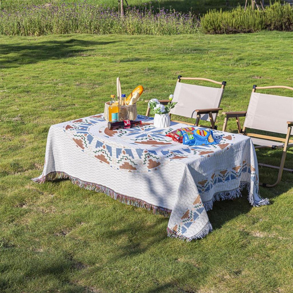 Утолщенный влагостойкий коврик для пикника и одеяло для кемпинга на открытом воздухе