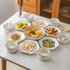 Керамический набор посуды в скандинавском стиле