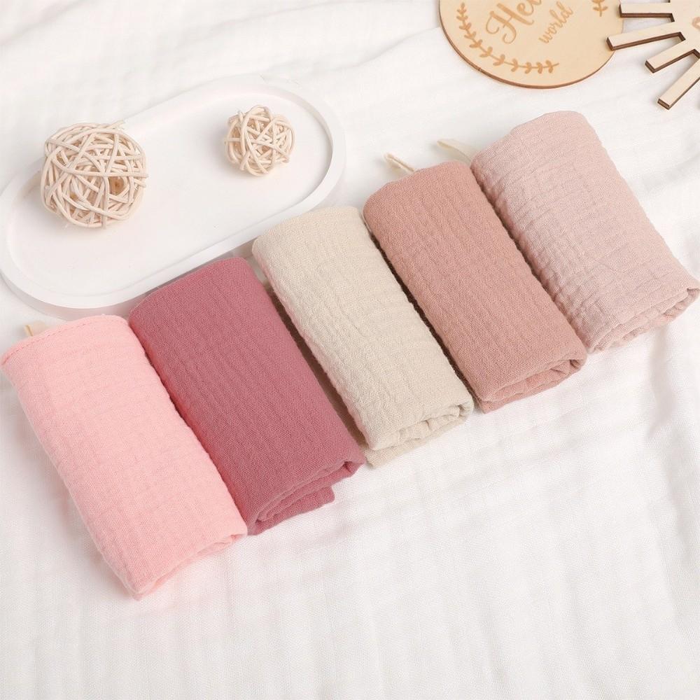 Soft Square Towels 4-Layer Pure Cotton Newborn Burp Cloth High Quality Baby Cotton Washcloth