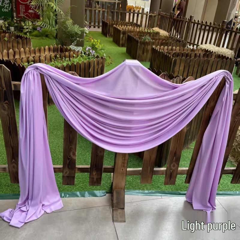 Beige Milk Tea, Champagne, and Avocado Green Wedding Backdrop Decoration - Retro French Style Photography Cloth