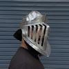 Alva Knight Helmet  Dark Souls Inspired Medieval Helmet  Handmade Steel Armor for Cosplay, LARP  Collectors  Gothic Knight Helmet