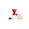 Кофейный сервер HARIO V60 02 Набор капельниц для кофе на 1–4 чашки, красный VCSD-02R