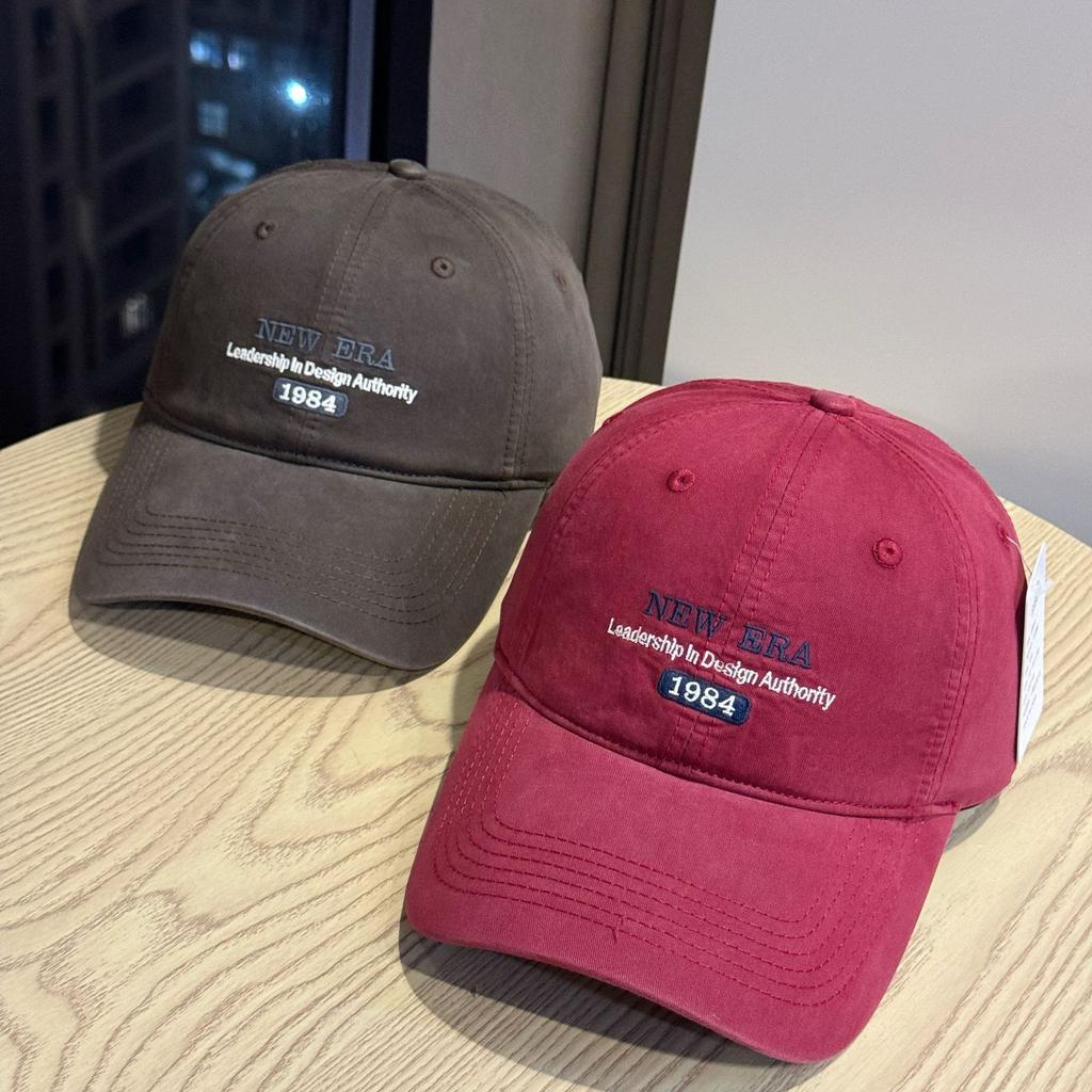 Кепка в корейском стиле с большими буквами, американской вышивкой, в стиле ретро, бейсболка, универсальная, с мягким верхом, подчеркивающая лицо, новая кепка с козырьком