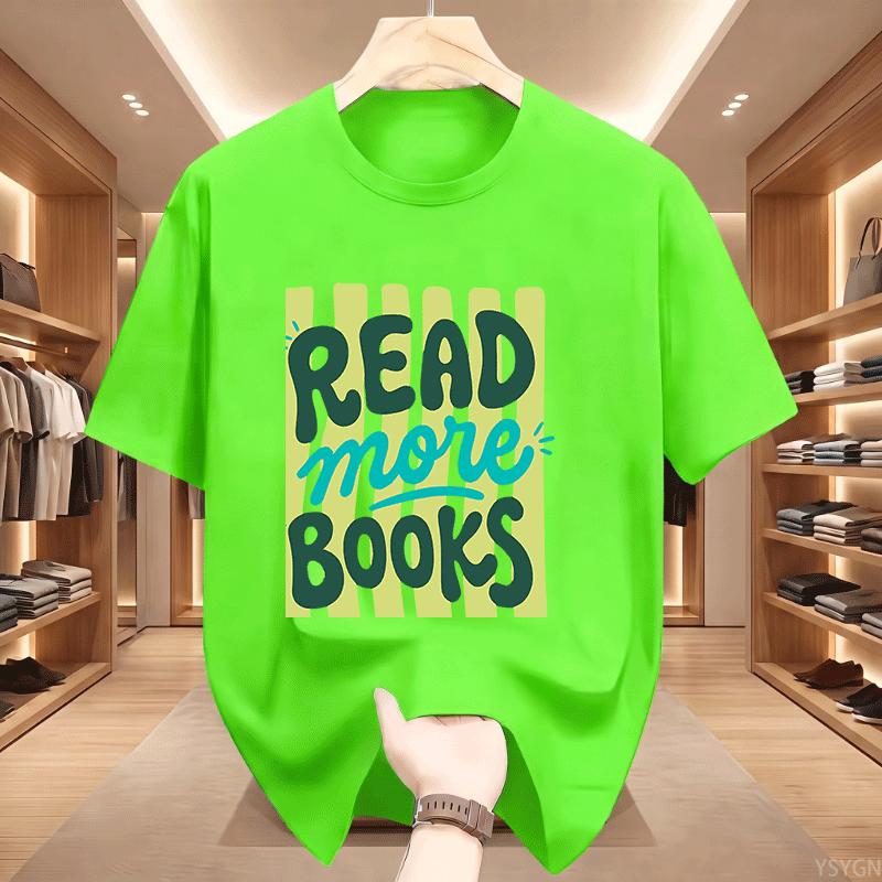 Read More Books Tshirt Unisex Ladies Book Lover Trendy Stripes Bookish Graphic Tee Casual Short Sleeve Printed Tshirts Clothing