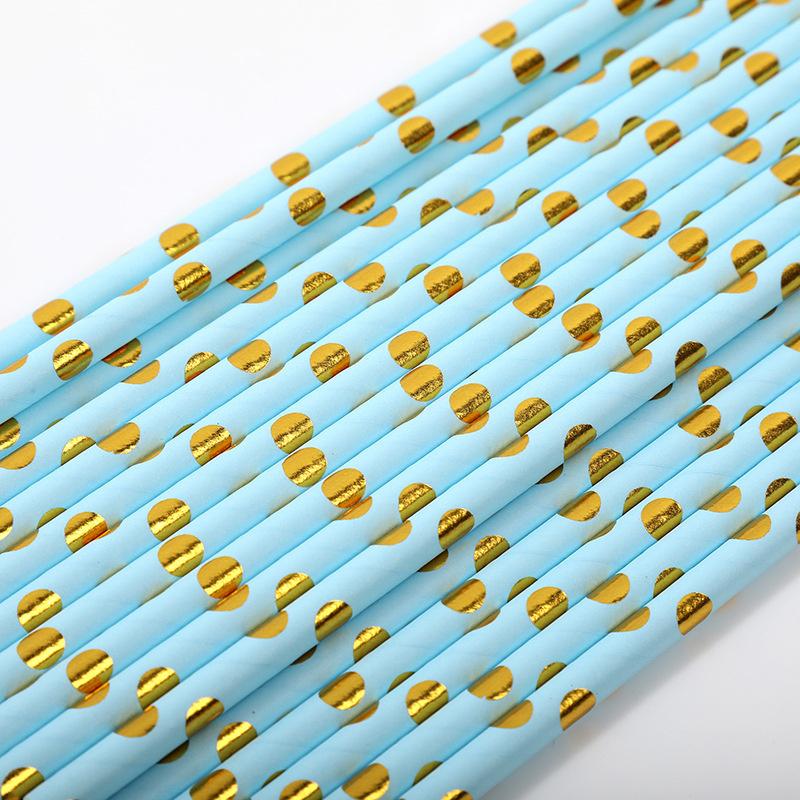 25/50/100 шт. Одноразовые бумажные трубочки для дня рождения, детского душа, разлагаемые трубочки для питья, свадьбы, девичника, вечеринки, столовых приборов