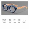 Fashionable Round Frame Reading Glasses Men Women High-definition Prescription Glasses Unisex Classic Small Frame Eyeglasses