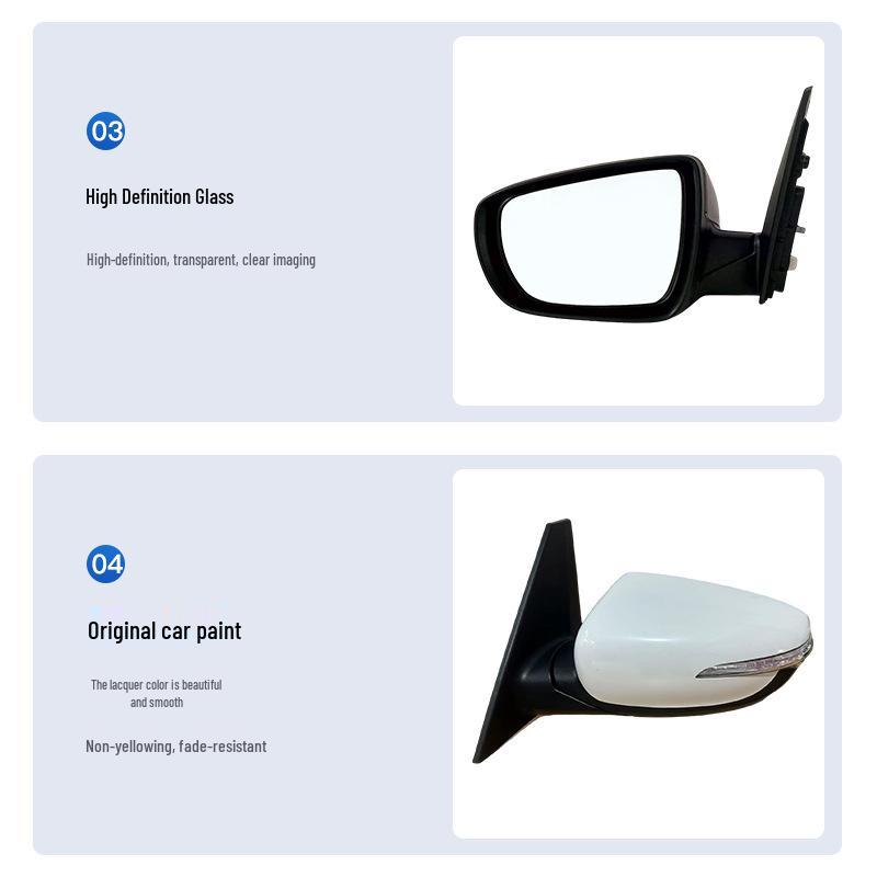 Kia Carens/Jialing (Импортный) Складная сборка зеркала заднего вида 2013-2018