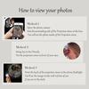 Personalized Photo Projection Necklace Stainless Steel Custom Heart Pendant with Your Picture Inside Women Birthday Jewelry