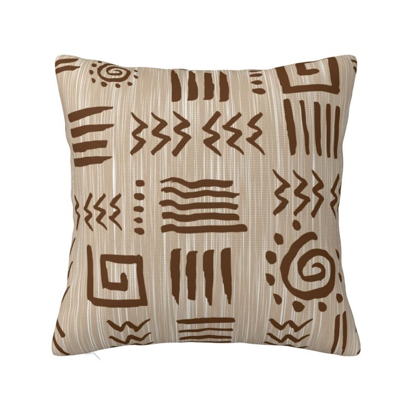 African Ethnic Ankara Style Cushion Cover x cm Polyester Soft Throw Pillow Case For Sofa Seat Decoration Bedding Pillowslip