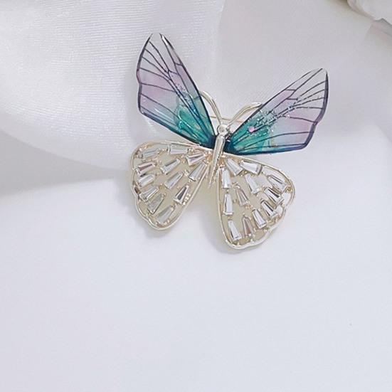 Простая брошь в форме стрекозы, блестящие стразы, булавка, женский элегантный значок, одежда, костюм, аксессуары с лацканами