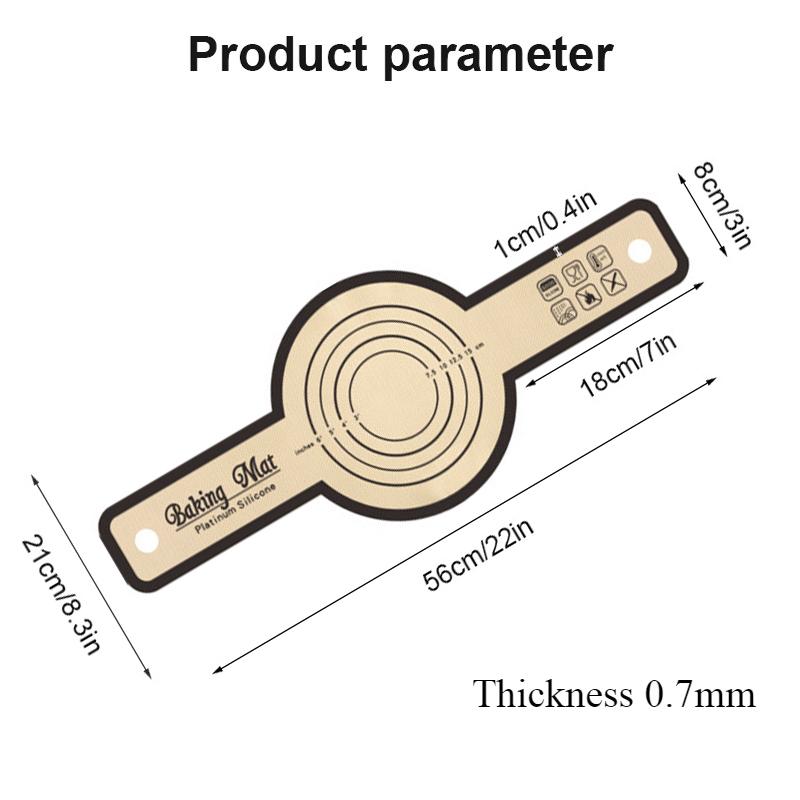 Многоразовая силиконовая хлебная петля для голландской духовки, коврик для выпечки с длинными ручками, антипригарные подкладки для переносного теста, принадлежности для выпечки
