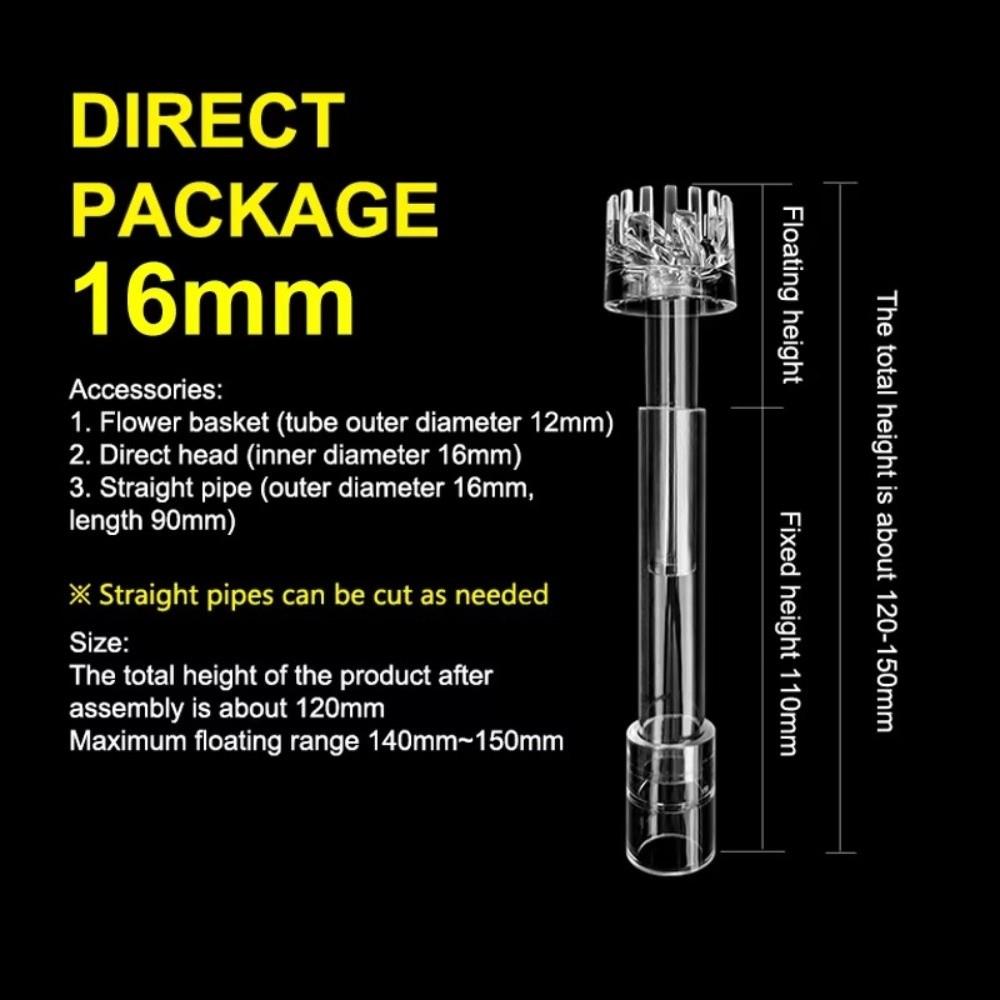 Поверхностный Аквариумный Водный Растение Бак Фильтр Водное Растение Акриловый Лили-Трубка Вращающийся Аквариум Аксессуары