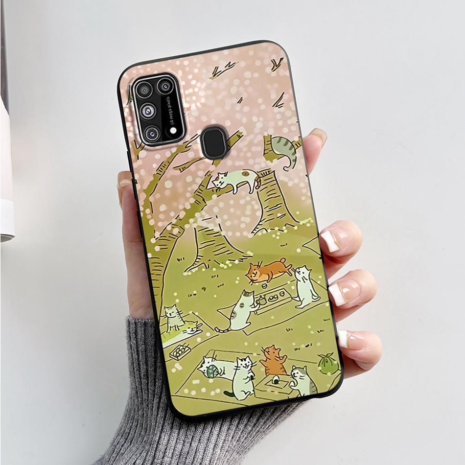 Чехол для Samsung Galaxy M31 Милый Мультяшный Задняя Крышка Силиконовый Мягкий TPU Чехлы для Телефона Для Samsung M31 Prime M 31 s Galaxy M31s Бампер